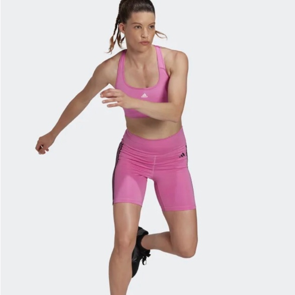 Adidas Powerreact Training Medium-Support Bra - image 3